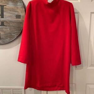 Halogen Red Tie Back Sheath Dress XLP NWT